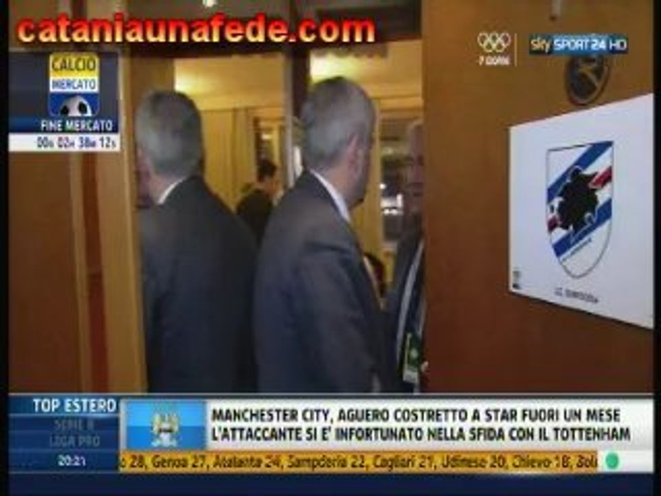 Il Catania blocca Fedato