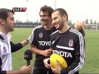 Futbolcularımız Oğuzhan ve Ersan BJK TV Mikrofonlarına Açıklamalarda Bulundu