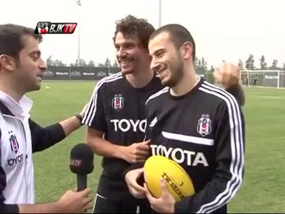 Futbolcularımız Oğuzhan ve Ersan BJK TV Mikrofonlarına Açıklamalarda Bulundu