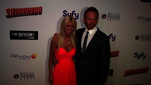 Tara Reid and Ian Ziering Brace for Sharknado 2