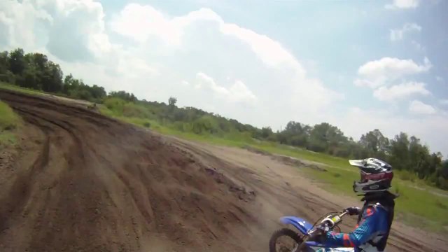 GoPro Dirt Bike Action - Super Fast Laps At Bithlo