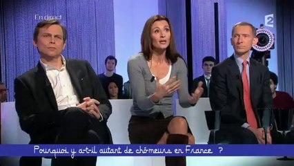 "Le chomage aurait pu etre pire en France" Natacha Valla - Ce soir ou jamais
