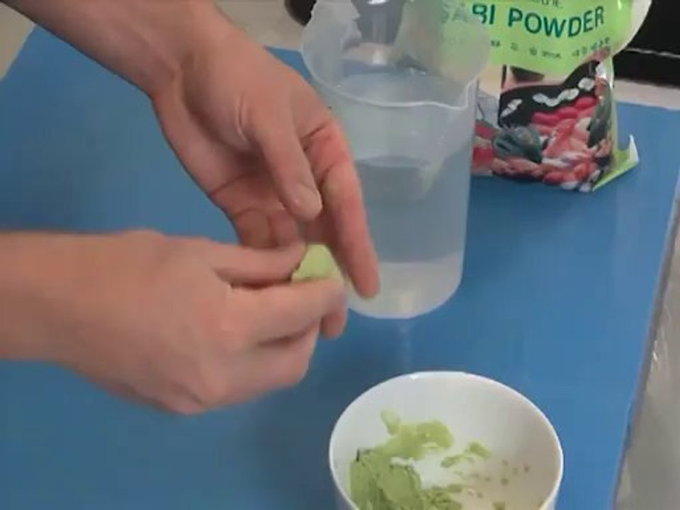 Wasabi zubereiten