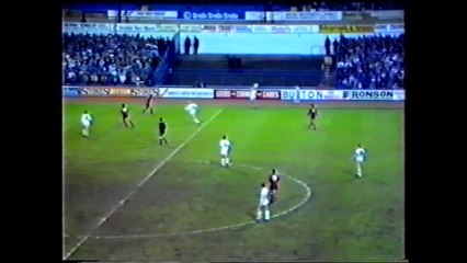 Oldham Athletic v Leeds United Play Off 1987 First Leg Second Half