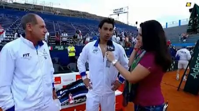 Dichiarazioni Fognini, Seppi - Davis Cup - Da Supertennis 31 Gennaio 2014