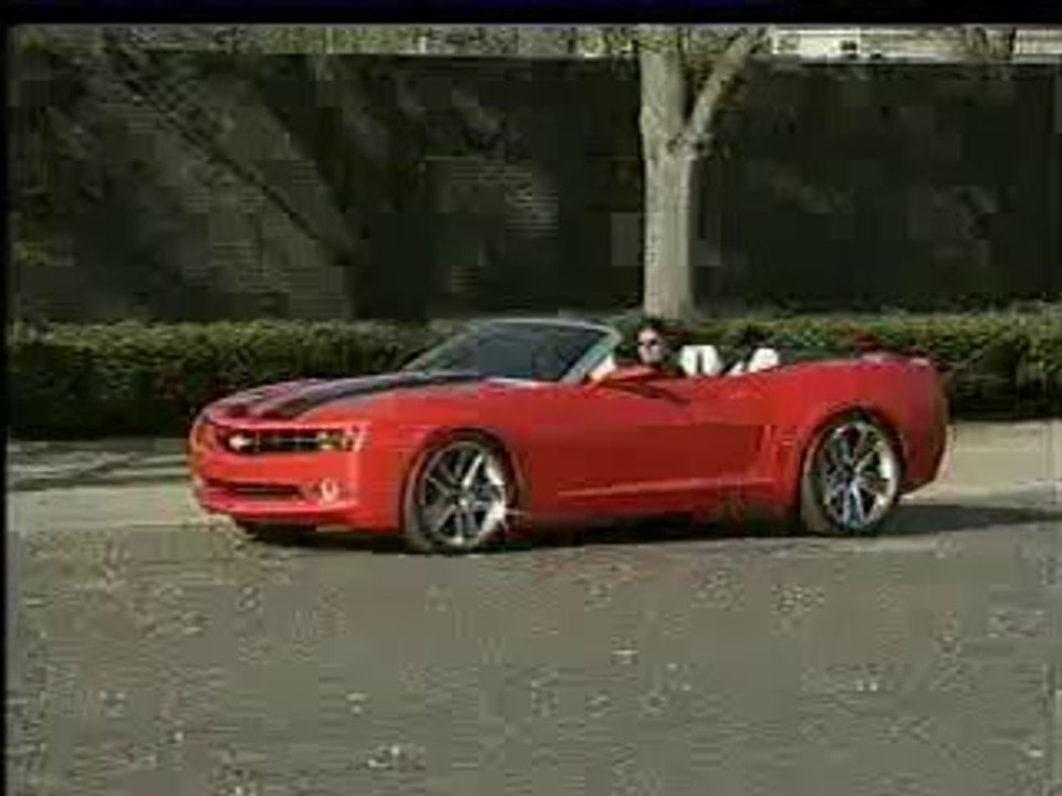 Chevy Convertibe Camaro Concept