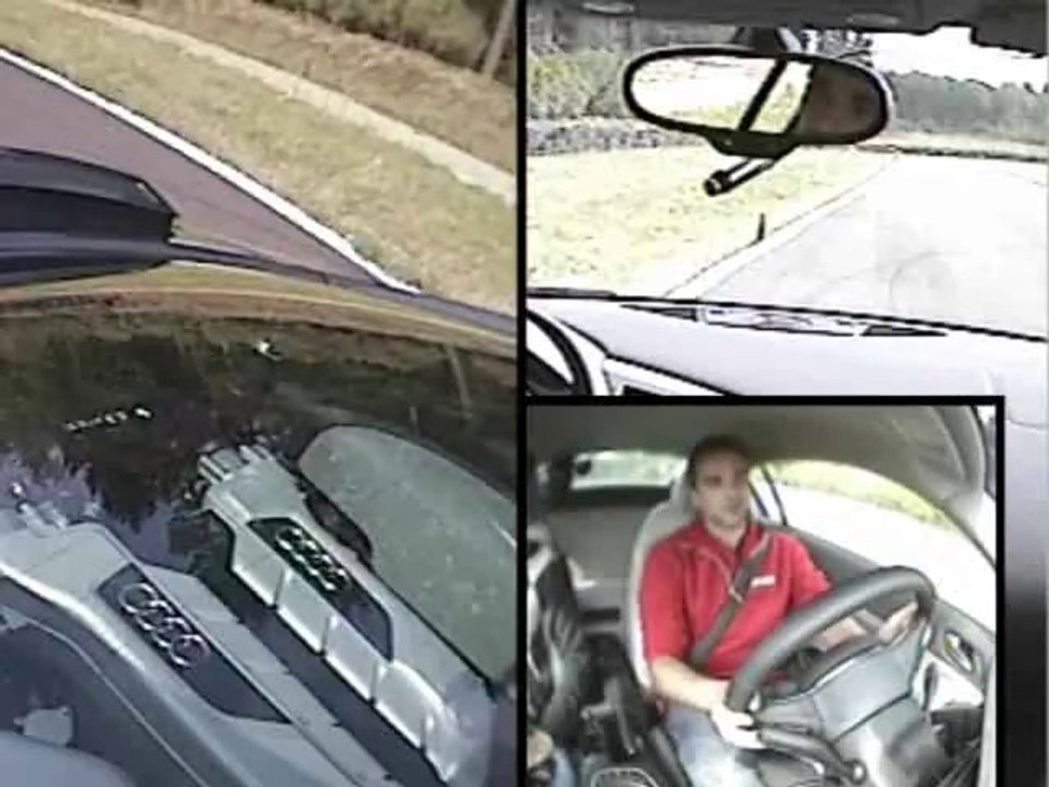 Essai circuit Audi R8