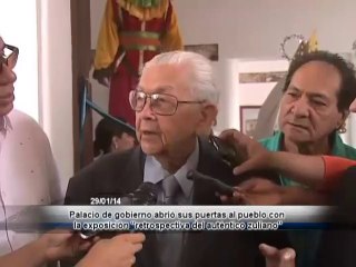 palacio de gobierno abrió sus puertas al pueblo con la exposición "retrospectiva del auténtico zuliano" - 29.01.14