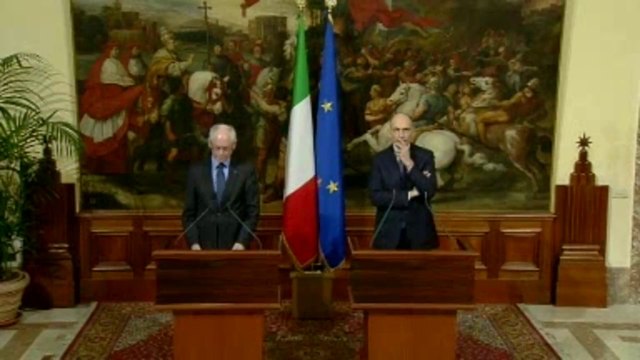 Roma - Incontro Letta - Van Rompuy (04.12.13)