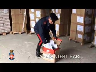 Download Video: Bari - Sgominata dai Carabinieri banda di ricettatori e sequestrati beni da 300mila euro (31.01.14)