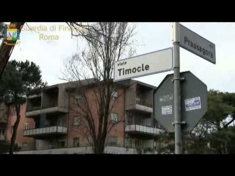 Roma - Operazione Movida - Sequestrati beni per circa 270 milioni di euro (29.01.14)