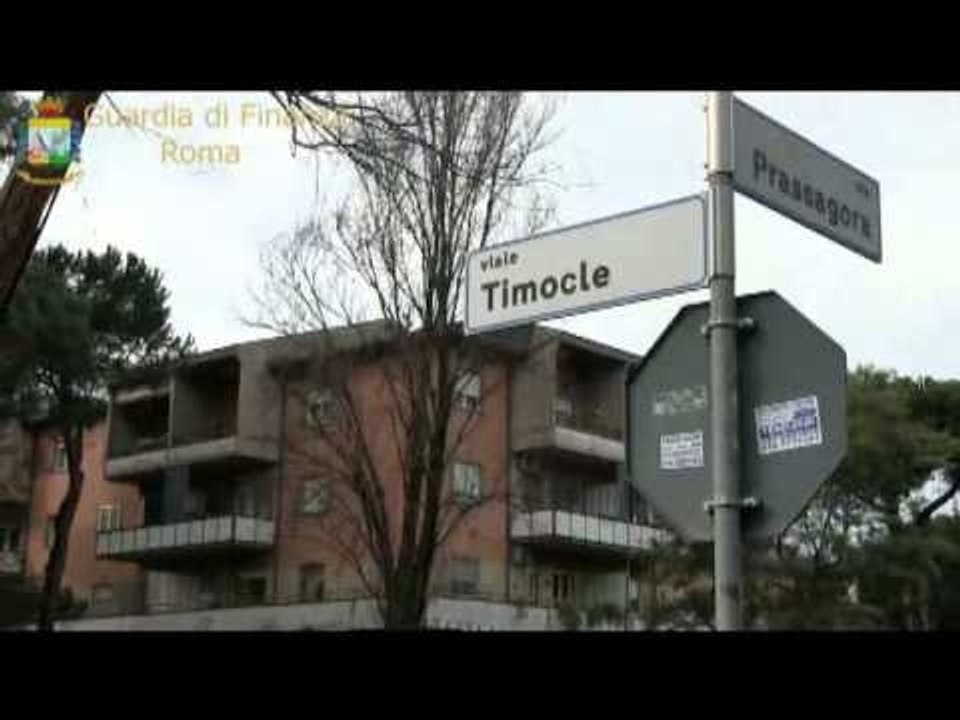 Roma - Operazione Movida - Sequestrati beni per circa 270 milioni di euro (29.01.14)