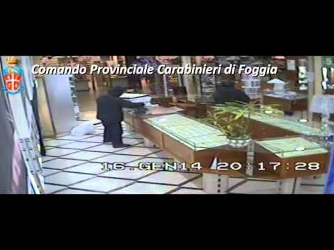 Lucera (FG) - Rapina Follie d'oro Lucera (16.01.14)