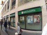 Napoli - Sventato colpo della banda del buco in Via Cervantes (16.01.14)