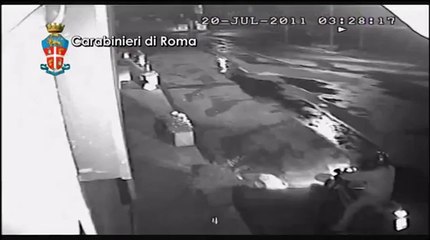 Roma - Furto in armeria (14.01.14)