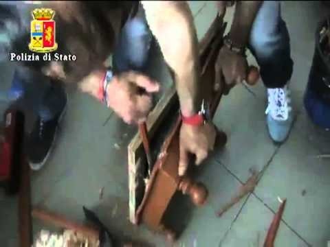 Roma - Droga nei mobili importati dall'India, sei arresti (05.12.13)