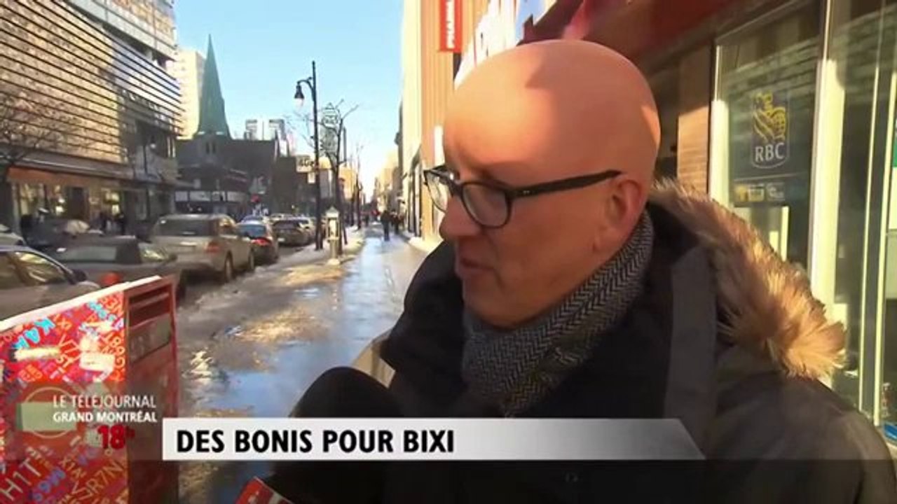 Des bonis pour BIXI