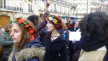 extrait manif du 1er février 2014 solidarité femmes espagnoles