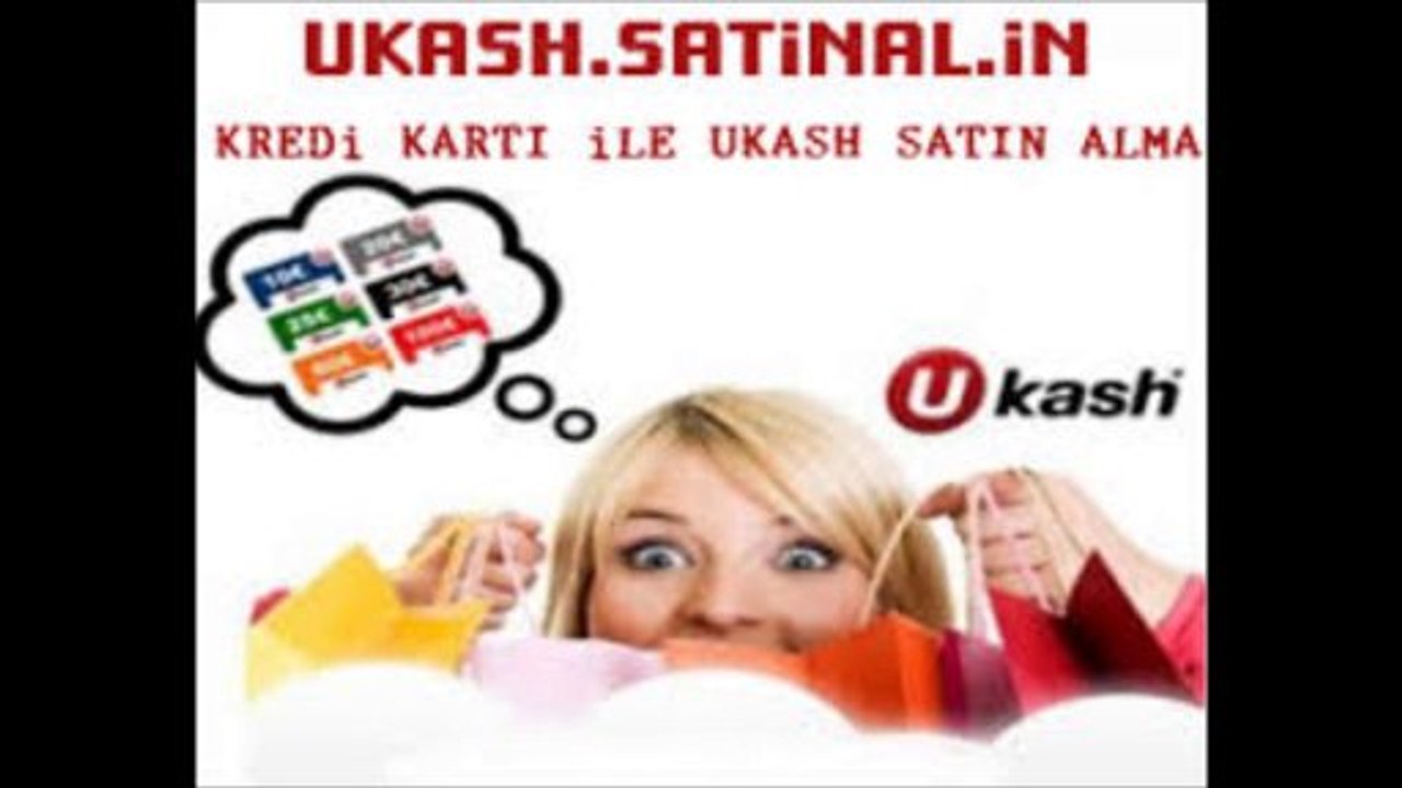 Ukash alışveriş Ukash.satinal.in