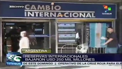 Argentina logra mantener estable la cotización en mercado cambiario