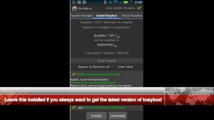 BusyBox Pro v11 ROOT FULL VERSION Android