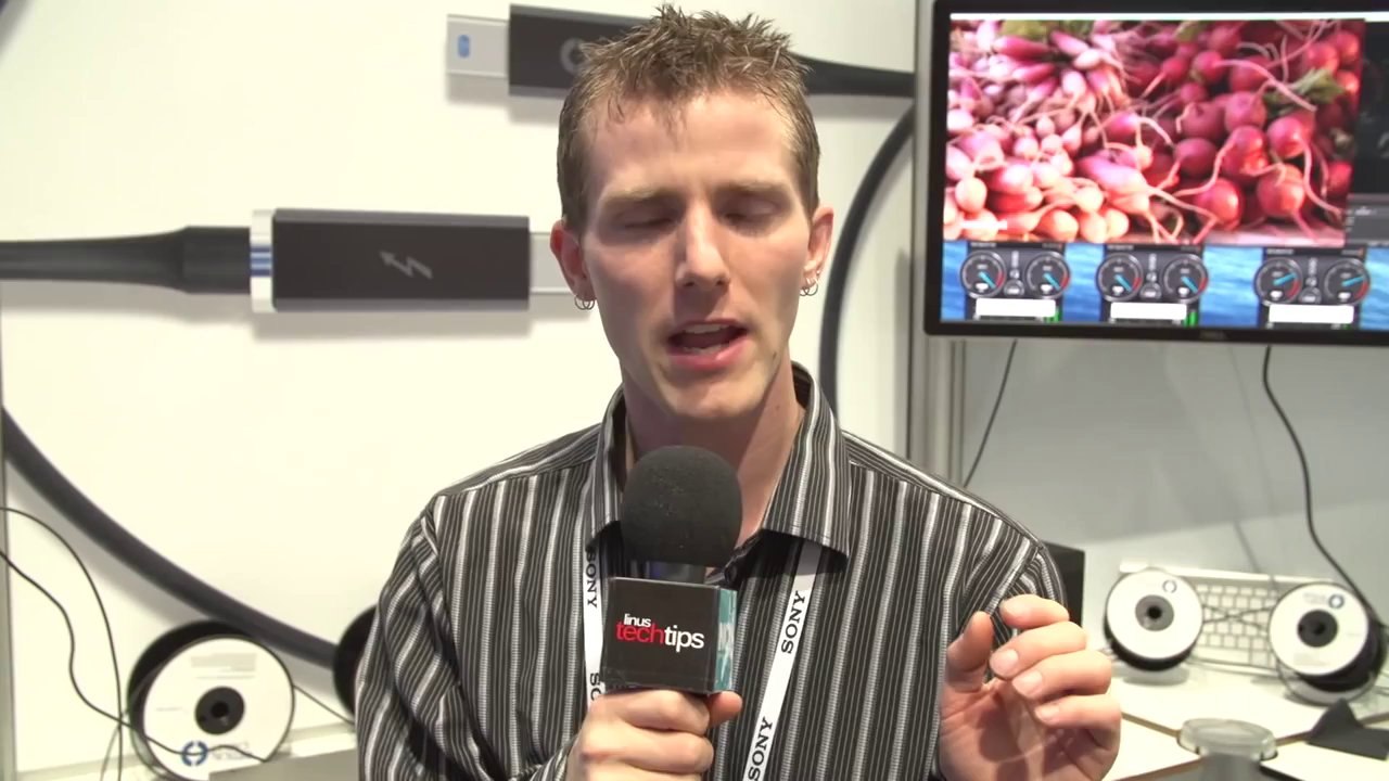 Corning Gorilla Glass with Anti-Microbial Agent & USB3 and Thunderbolt Fiber Optic Cables - CES 2014