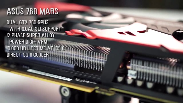 ASUS ROG MARS GTX 760 Video Card - Product Showcase