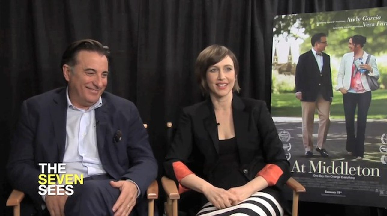 Interview: Andy Garcia & Vera Farmiga talk "At Middleton" with Gerrad Hall