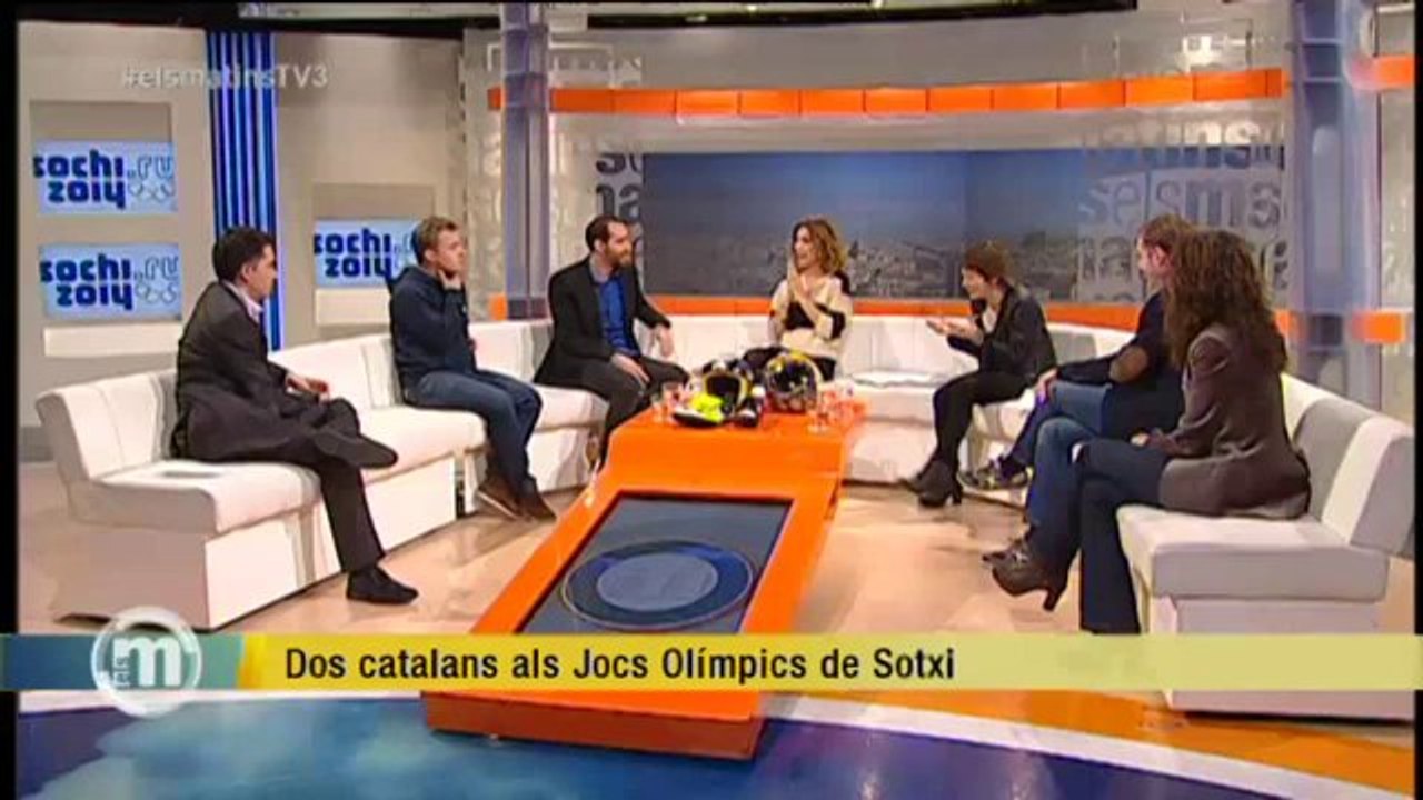 TV3 - Els Matins - Ander Mirambell i Pol Carreras, preparats per als Jocs Olímpics de Sotxi