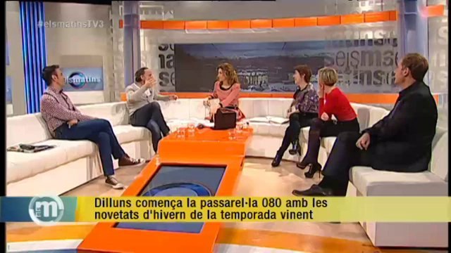 TV3 - Els Matins - Dilluns comença la passarel·la 080 Barcelona Fashion