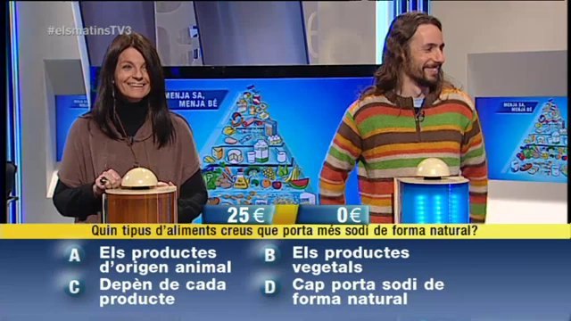 TV3 - Els Matins - Concurs Menja sa, menja bé (22/01/14)
