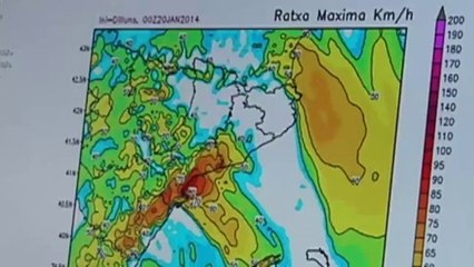 TV3 - telenotícies - Una setmana de vent amb cella al Port