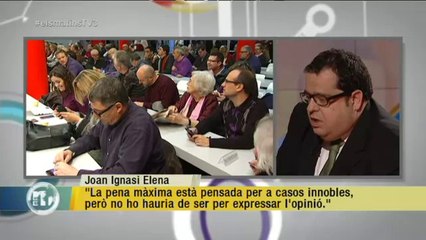 TV3 - Els Matins - Elena: "La pena màxima està pensada per a casos innobles, però no ho hauria d