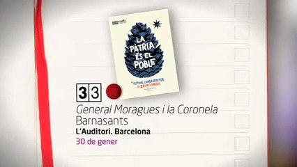 TV3 - 33 recomana - General Moragues i la Coronela. L'Auditori. Barcelona