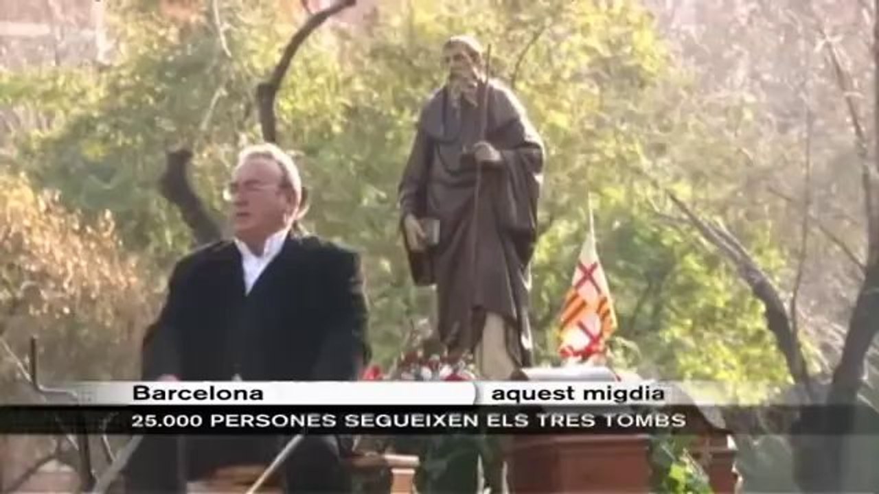 TV3 - Telenoticies - Tres tombs a Valls i Barcelona