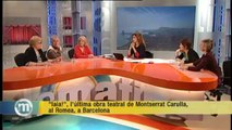 TV3 - Els Matins - Montserrat Carulla diu adéu als escenaris