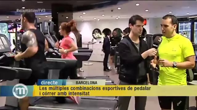 TV3 - Els Matins - Combinacions de pedalar i córrer
