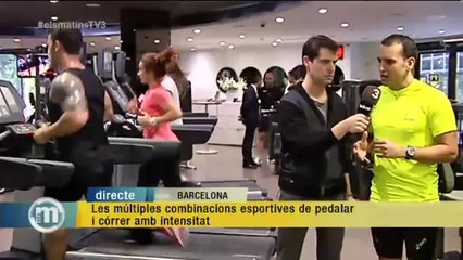 TV3 - Els Matins - Combinacions de pedalar i córrer