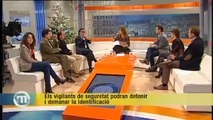 TV3 - Els Matins - Sobre les competències del vigilants: 