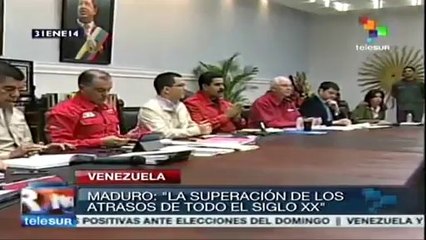 Acuerdos buscan la superación de los atrasos del s. XX: Maduro