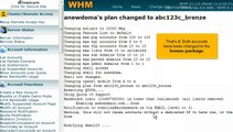 20. Using multi-account functions in WHM