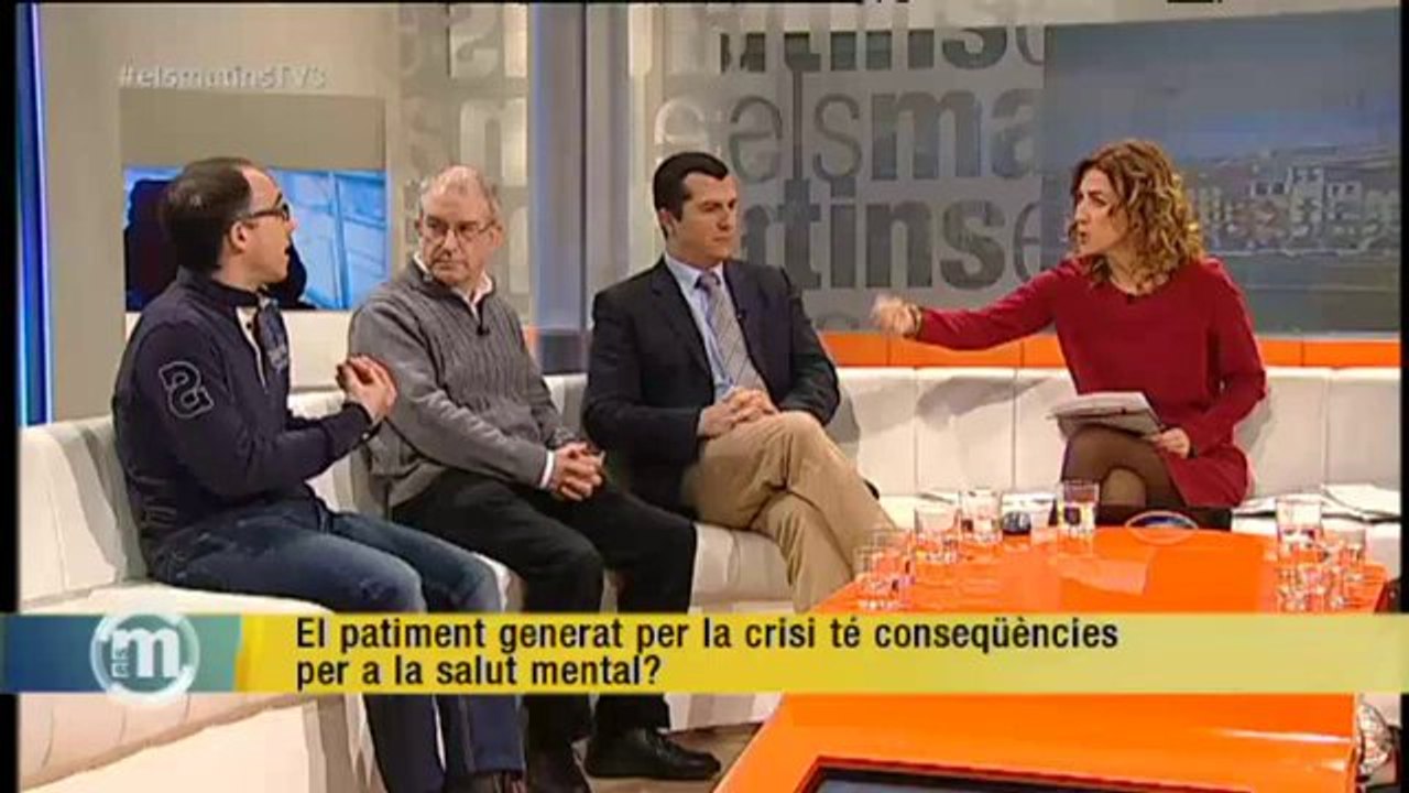 TV3 - Els Matins - La crisi fa augmentar en un 19% els casos de depressió