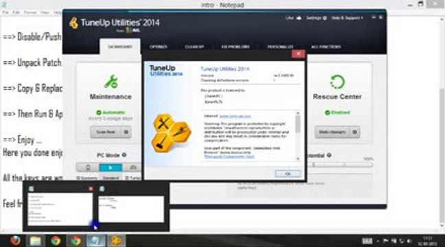 Tuneup utilities 2014 serial key product key