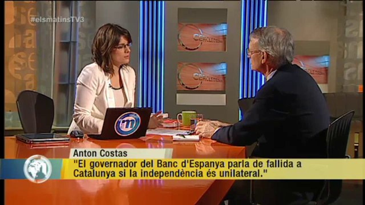 TV3 - Els Matins - Anton Costas: "Abans que el Cercle es pronunciï sobre el dret a decidir, cal un