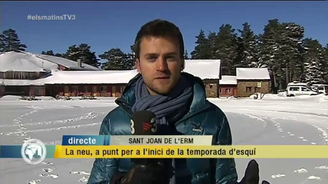 TV3 - Els Matins - Tot a punt perquè les pistes d'esquí comencin la temporada