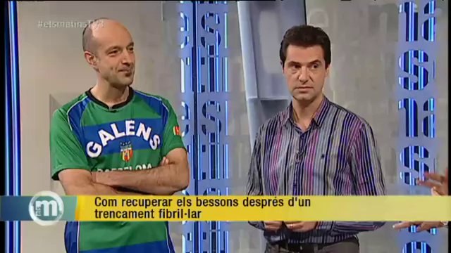 TV3 - Els Matins - Recuperar els bessons després d'un trencament fibril·lar