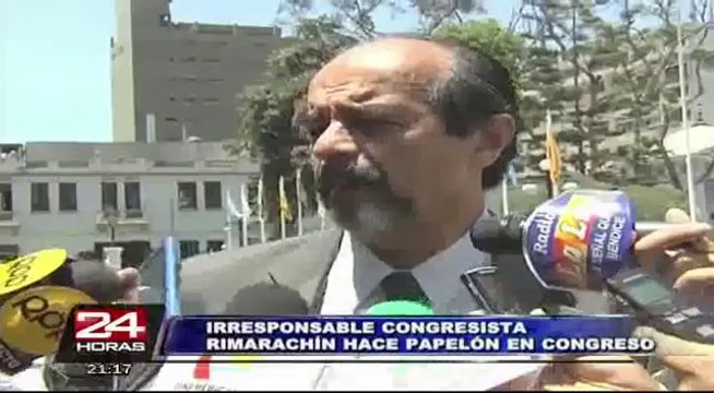 Ollanta Humala expuso fallo de La Haya ante el Pleno del Congreso