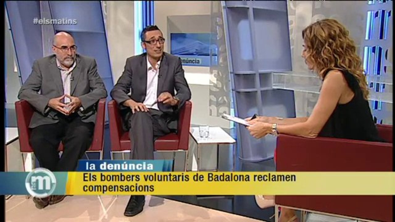 TV3 - Els Matins - Bombers voluntaris es queixen que l'ajuntament els hi deu diners