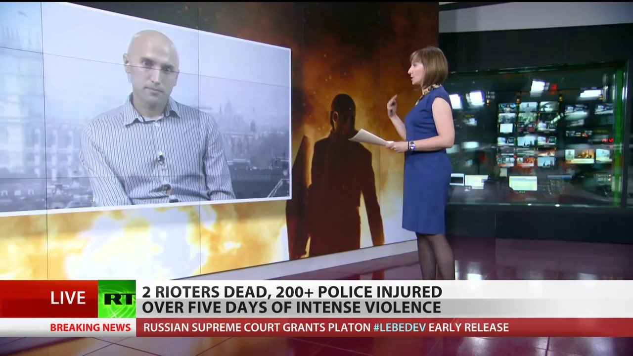 'Highly militarized rioters attempt to start civil war in Ukraine'