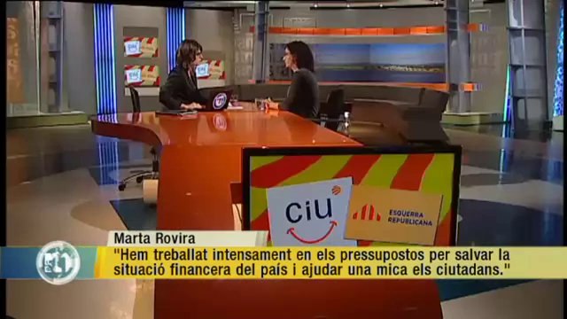 TV3 - Els Matins - Marta Rovira: Que cap elit es pensi que aquest procés el pot dirigir ni contro